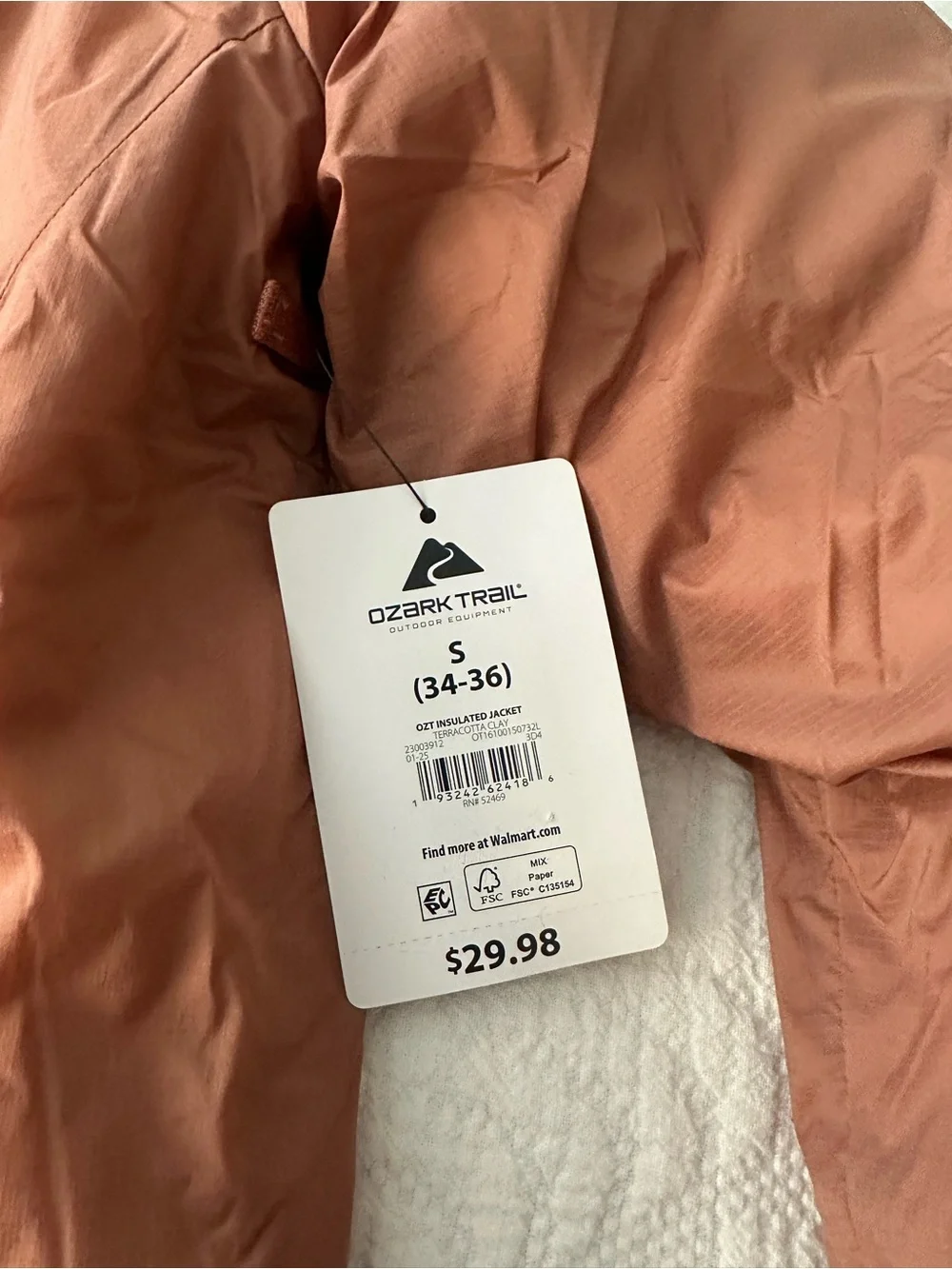 Lightweight ladies Jacket - Rust Brown